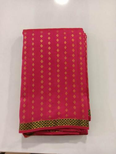 ARNI SILK HALF FINE ZARI SAREE WITH BLOUSE